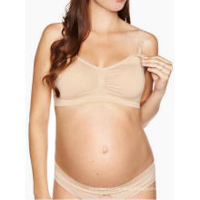 Seamless Cotton Nursing Bra for Pregnancy